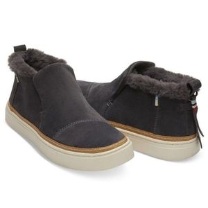 Toms Paxton Suede Ankle Boot Grey